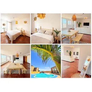 Casa Bamboo Luminoso Y Espacioso, Piscina Corralejo
